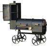 Smoker mit Backofen und Räucherkammer