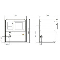 Davidssons Heimdall 790 – Effizienter Holzherd aus Gusseisen